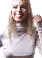 Exclusive pics of 18 year-old Hungarian fashion model Regina; a rising star of impeccable beauty.